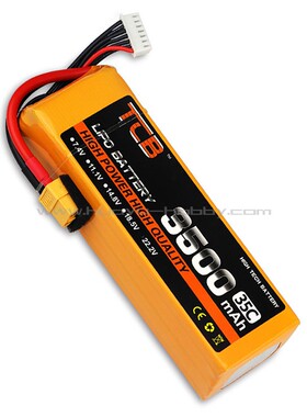22.2V 6S 3500mAh 35C 锂电池 XT60插头 遥控模型飞机直升机 动力