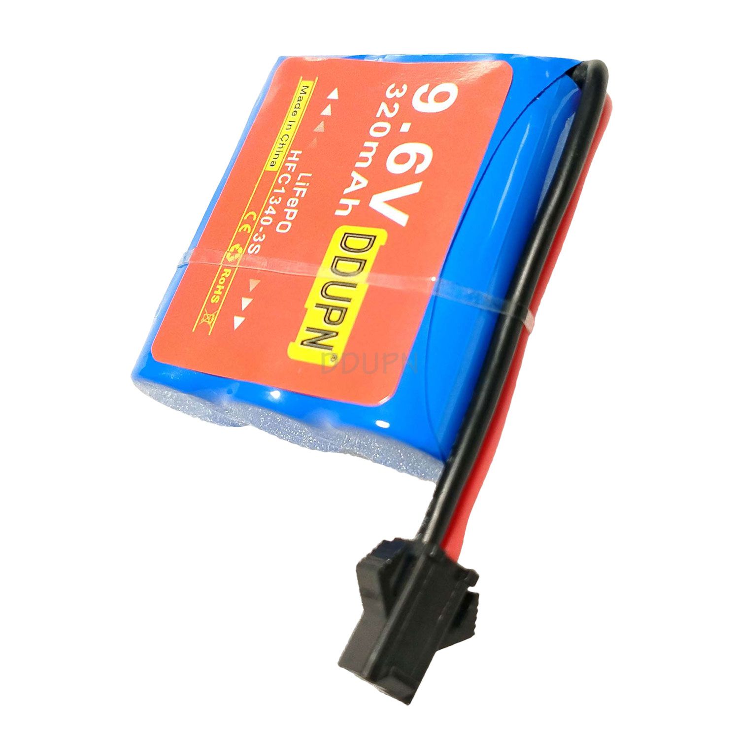 9.6V320mAh遥控模型玩具车锂电池