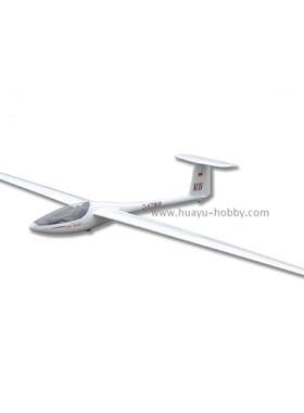 DG808S无动力滑翔机4000mm空机 玻璃钢机身 轻木蒙皮主翼遥控飞机