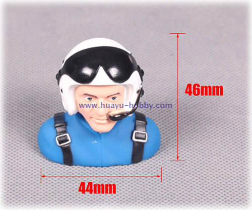 FMS菲摩斯配件FMSPilot012 飞行员头像44*30*46mm