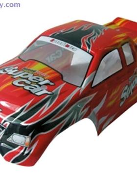 海博星HBX配件3318A-B003 大脚车越野遥控模型车壳红色 原厂售后