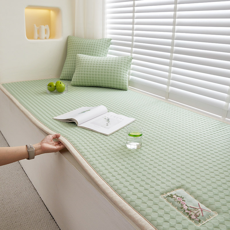 冰丝飘窗垫窗台面垫2025新款轻奢高级感通用专用阳台铺垫可睡床垫