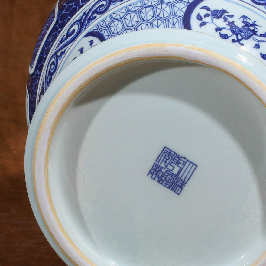 现代仿乾隆青花瓷特征,康熙青花瓷,康熙瓷器棕眼特征(第5页)_大山谷图库
