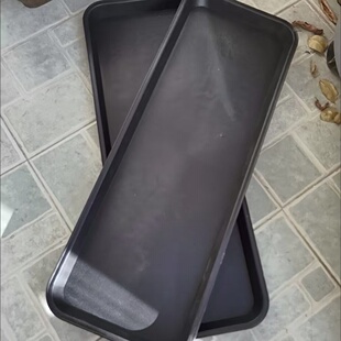 花盆托盘底座长方形塑料加厚大号花箱底托接水托盘透气花盒底托盘