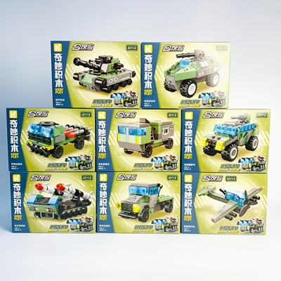奇妙积木8合1巡航导弹车