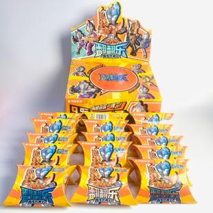 正版奇妙积木奥特曼口袋积木人翻翻乐抽抽乐新款手办盲盒玩具人偶