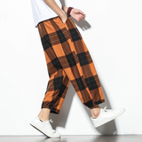 风夏季新款薄款透气棉麻休闲哈伦裤灯笼裤九分裤MK868-P40，男装休闲裤，四季星座220-1