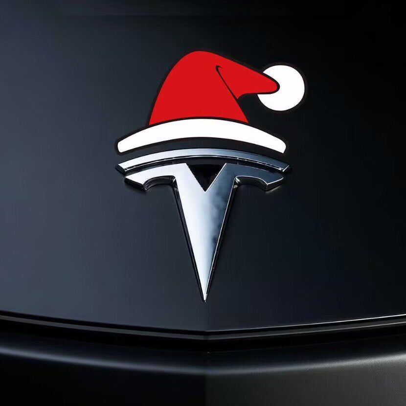 搞笑可爱车贴圣诞立体3D小红帽