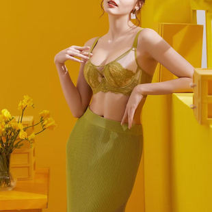 美力罩MY005性感蕾丝超薄兔耳朵软钢圈内衣文胸