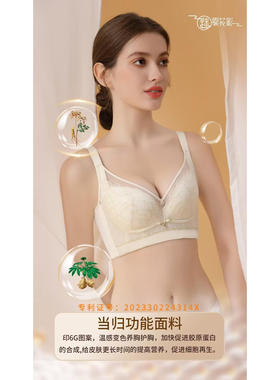 98201薄款大胸显小聚拢调整型收副乳软钢圈内衣文胸