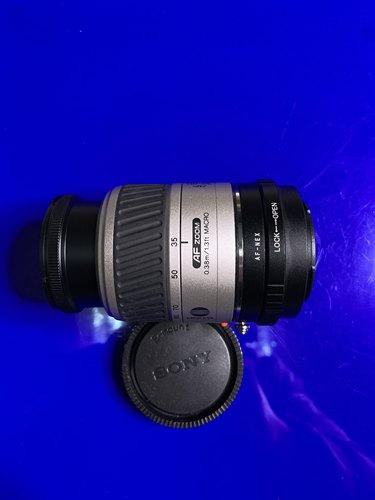 索尼微单E口a7 NEX美能达35-80mm/4-5.6人像镜头带微距升级版银头