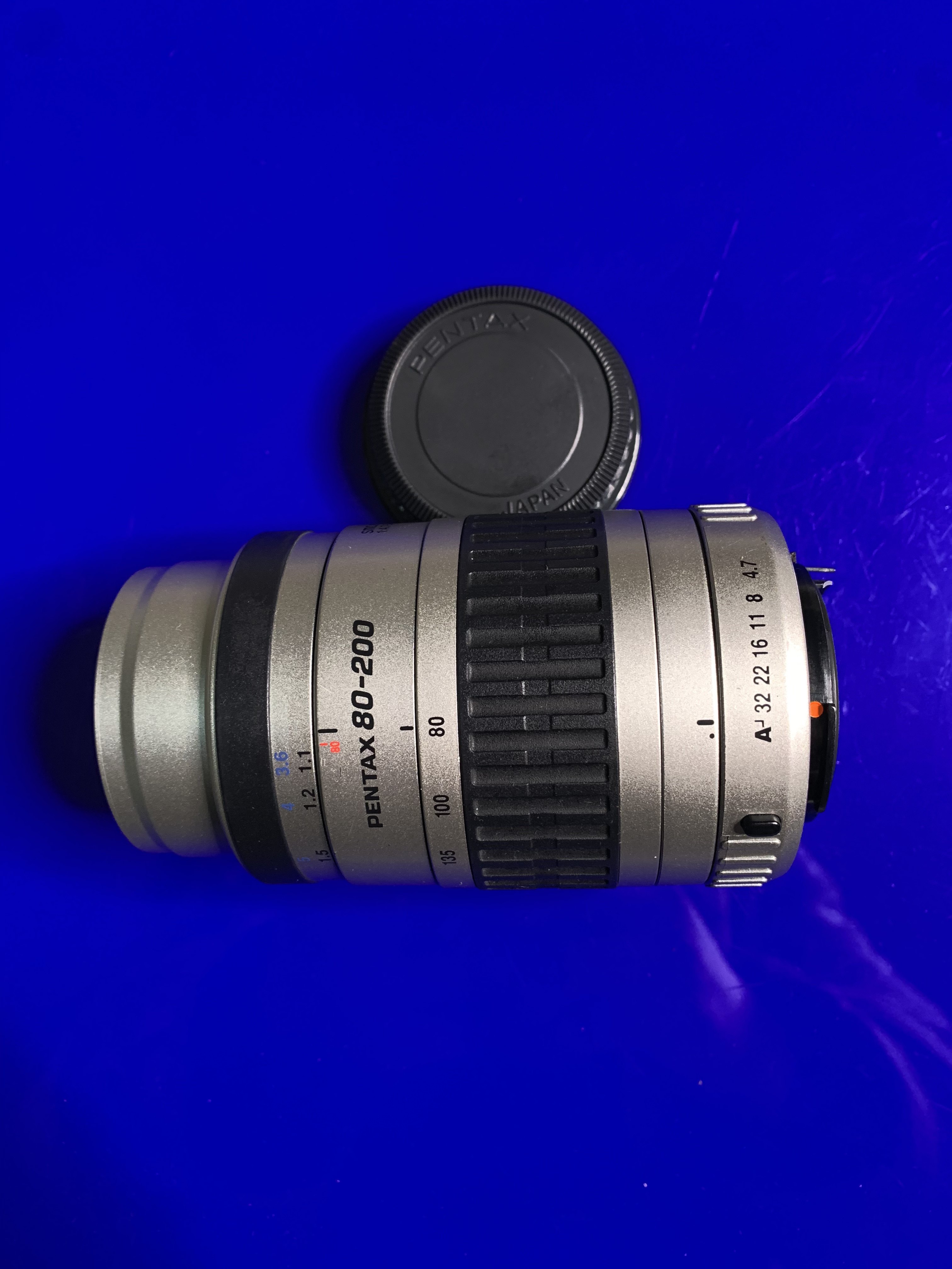 宾得SMC 80-200mm/4.5-6.7长焦自动镜头 高端银头 超级镀膜 全幅