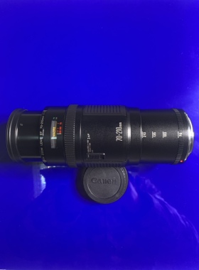 佳能EF70-210mm/4长焦自动镜头小小白前身恒定大光圈微距萤石镜片