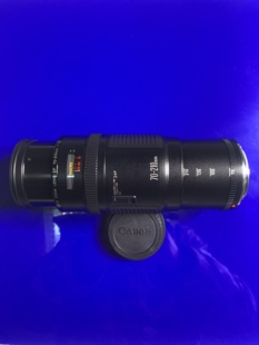 佳能EF70 4长焦自动镜头小小白前身恒定大光圈微距萤石镜片 210mm