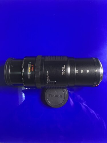 佳能EF70-210mm/4长焦自动镜头小小白前身恒定大光圈微距萤石镜片