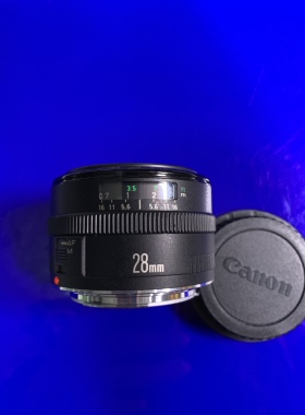 佳能EF 28mm/2.8 广角定焦自动镜头 大光圈风景人像定焦 全幅98新