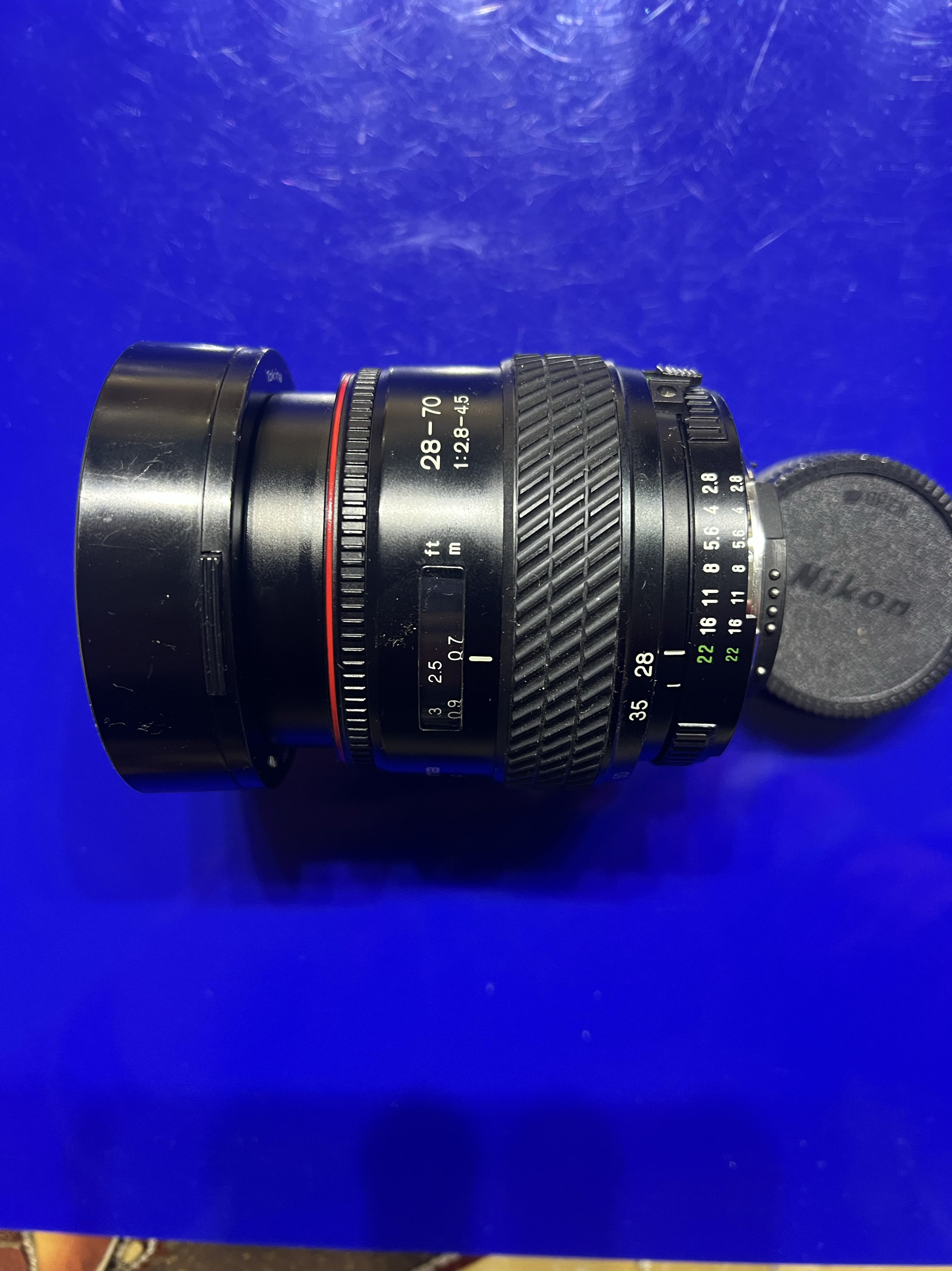 尼康F 图丽28-70mm/2.8-4.5 广角自动镜头 大光圈高端红圈带微距