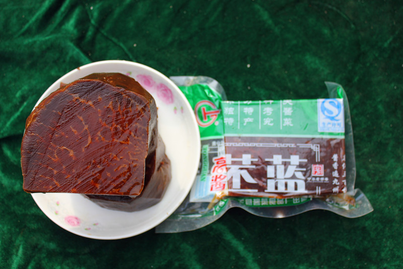 潼关酱菜潼关特产酱笋中华老字号潼冠牌高酱苤蓝400g早餐开胃咸菜