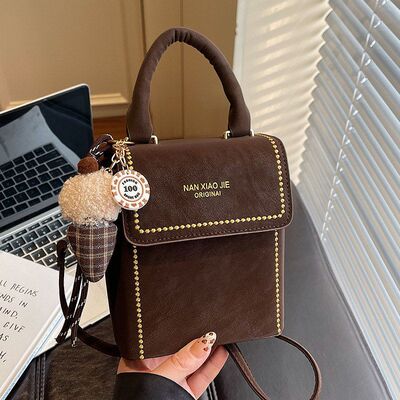 高级感小众包包女2026新款潮韩版时尚斜挎包女小众百搭单肩手提包