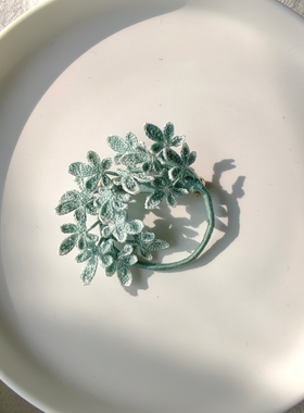 拈花记手作*微钩常春藤花环胸针