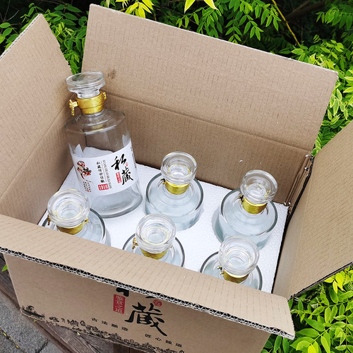 空瓶子日式泡沫酒壶酒瓶