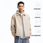PINSKTBS「教练夹克」25秋冬休闲宽松户外纯色教练夹克外套上衣男