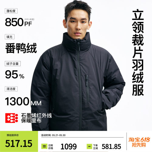 PINSKTBS户外三防95番鸭绒羽绒服