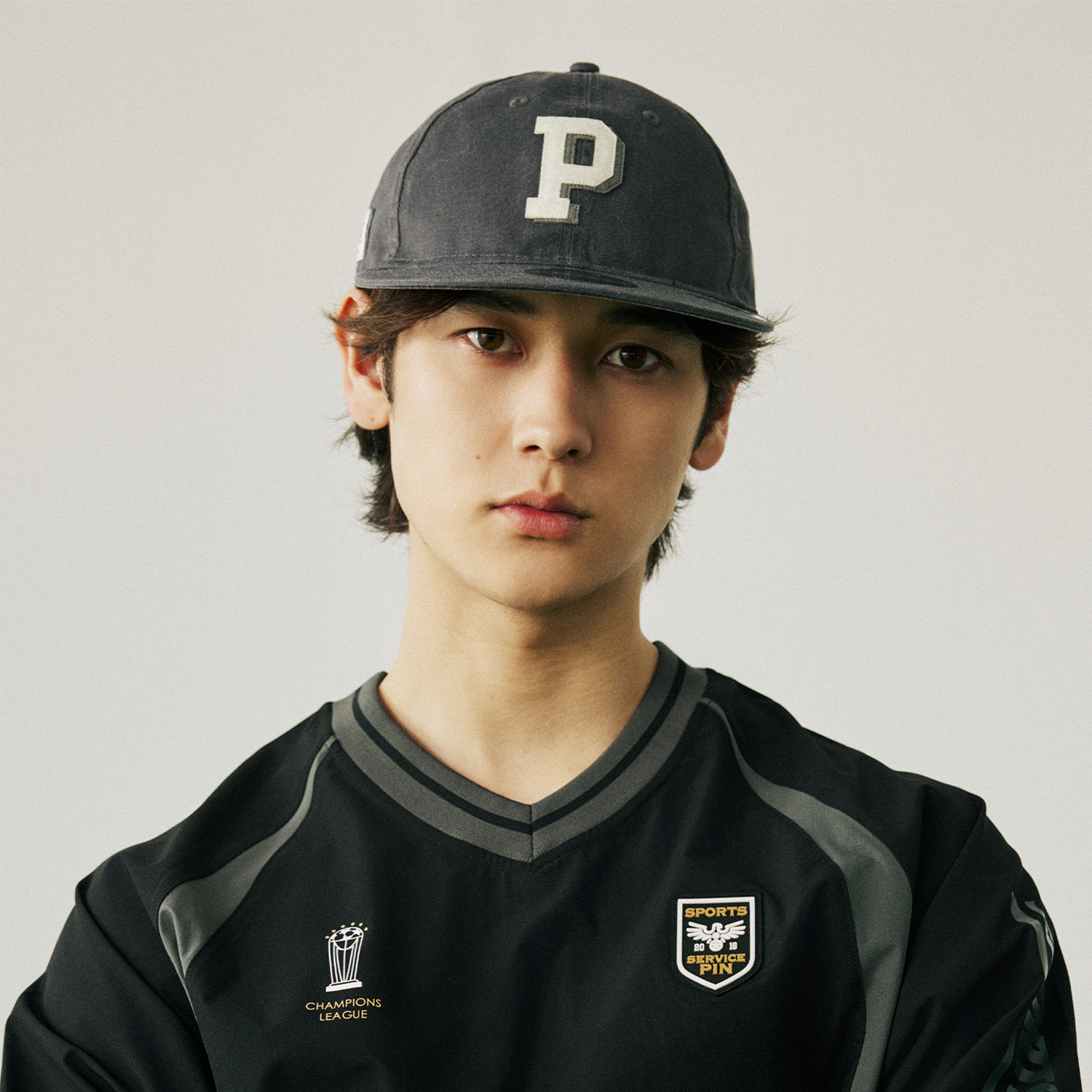 New Era纽亦华PINSKTBS 24SS复古休闲软顶弯檐遮阳棒球帽鸭舌帽子