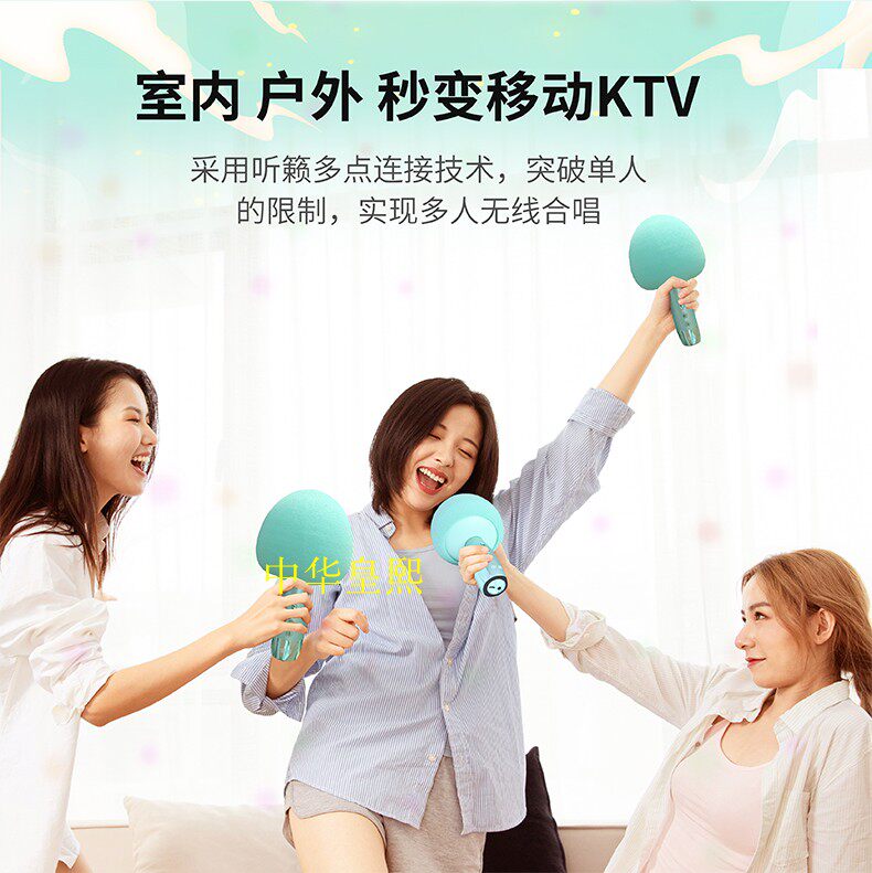 听籁室内外麦克风K歌音响移动KTV