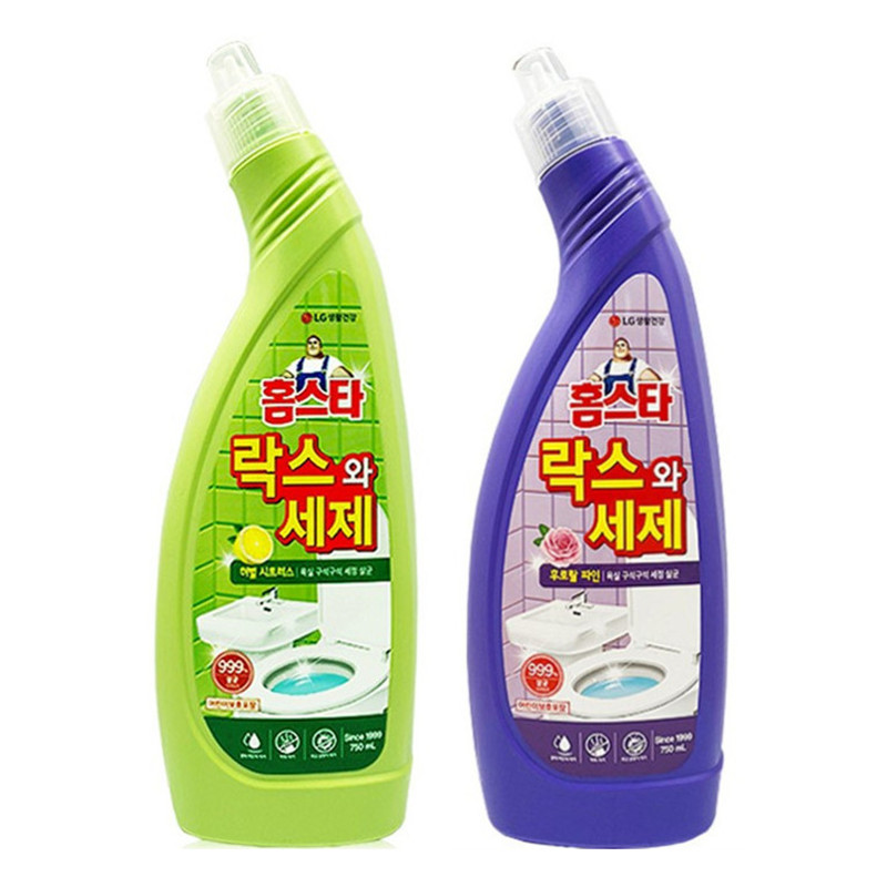 韩国正品LG浴室马桶洁厕剂液洁厕灵除霉除味去水渍泡泡去污清洁剂