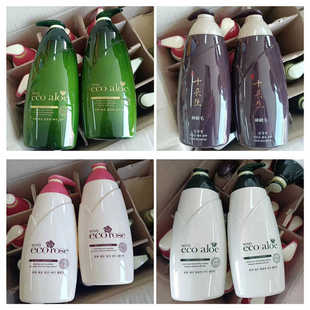 韩国正品露姿伊蔻eco aloe芦荟洗发水十长生滋养柔顺去屑止痒控油