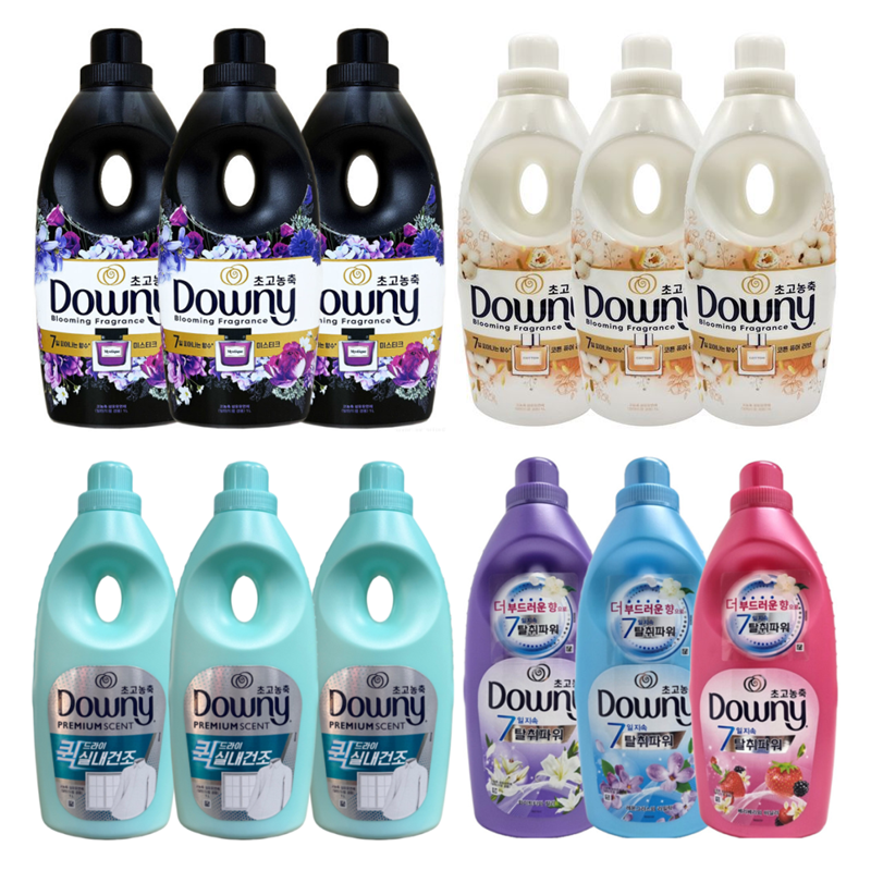 韩国正品Downy/当妮衣物柔顺剂防静电衣物护理持久留香柔软高浓缩