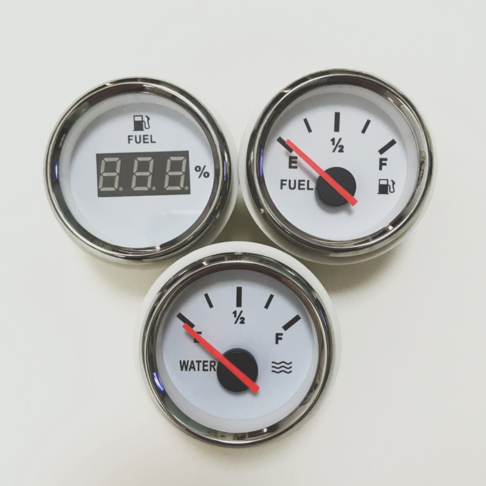 油位表 水位表 指针数显52mm防水防尘油位水位液位仪表油量水量表