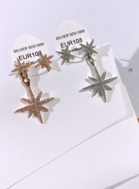 摩洛哥六芒星耳环耳钉AE10596OX/RE10596OX项链RC3351OX