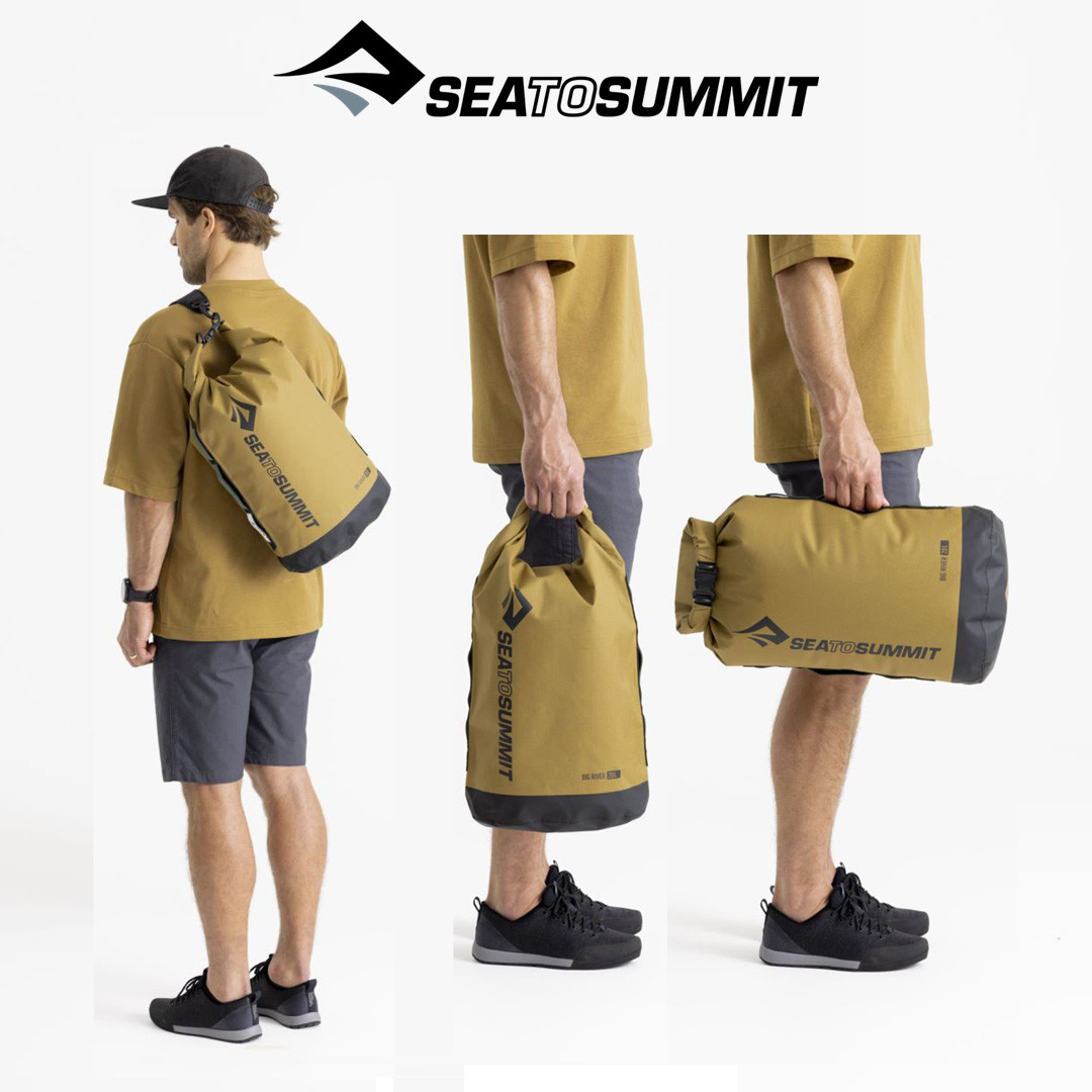 [420D厚实防水袋]进口Sea to Summit户外STS大容量卷口收纳袋挎包