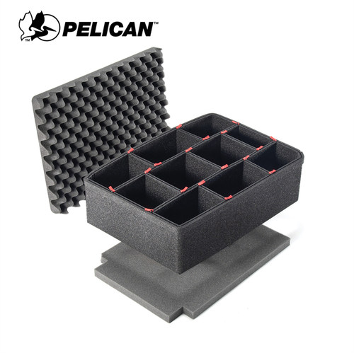 美国Pelican派力肯原装箱子配件安全箱TP超薄瓦伦TrekPak隔断1535