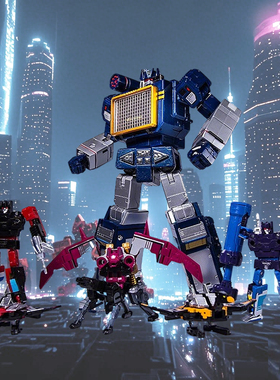 变形玩具合金 酷变宝THF 01J MP13声波磁带激光鸟录音机金刚