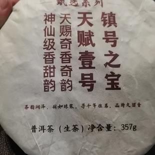 2023年镇号之宝天赋壹号357克饼T65 饼 1Gae8648发1