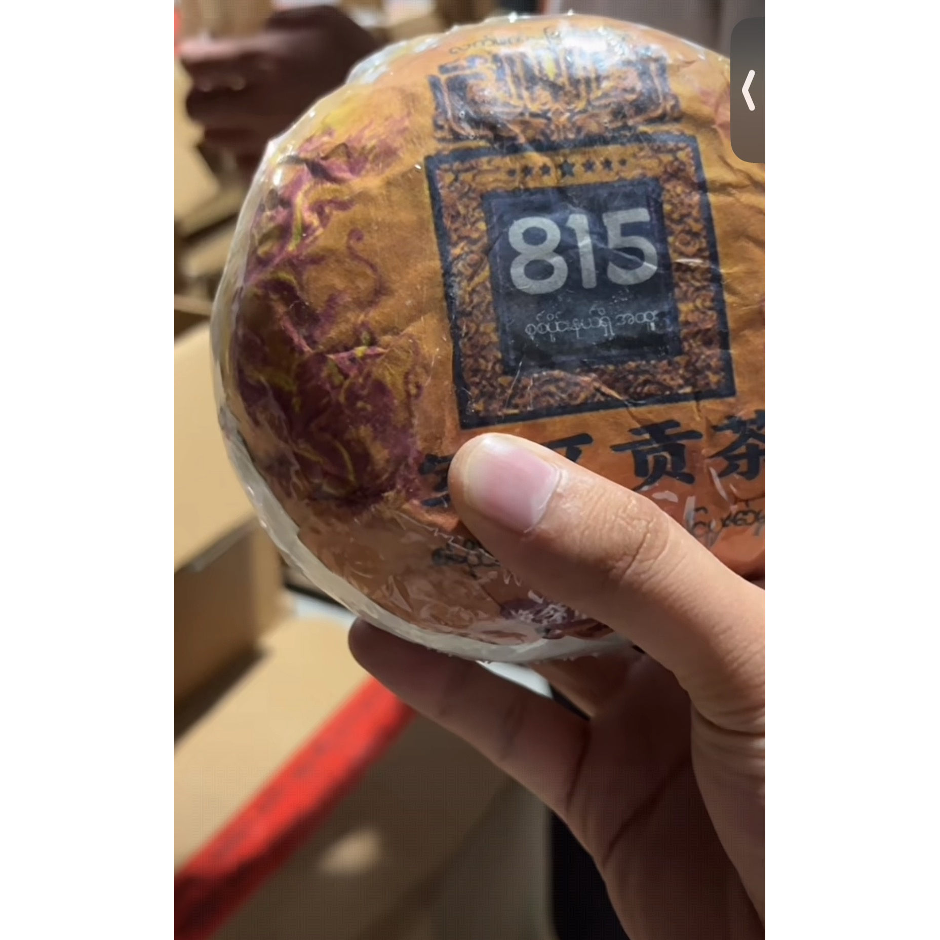 2025年815君区贡茶古树500克团茶09GA1T5556发2团