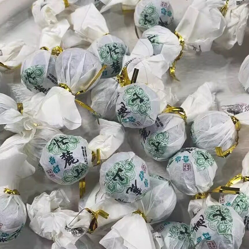 生茶2023年昔归忙麓山核心区古树龙珠7g-AHY77-GHv0-30颗*1份