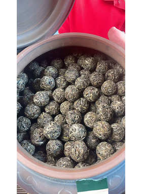 2021年玩家珍藏森林羽毛种茶王古树龙珠生茶66F6CV0871-500克