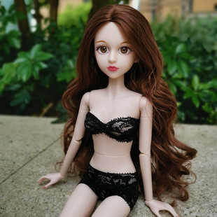 玩具女孩60厘米换装娃娃衣服 心怡4分3分bjd娃衣性感蕾丝内衣内裤