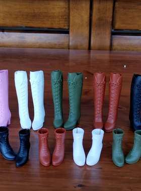 玩具blythe鞋子momoko长靴licca珍妮azone高筒靴st巴比超模fr靴子