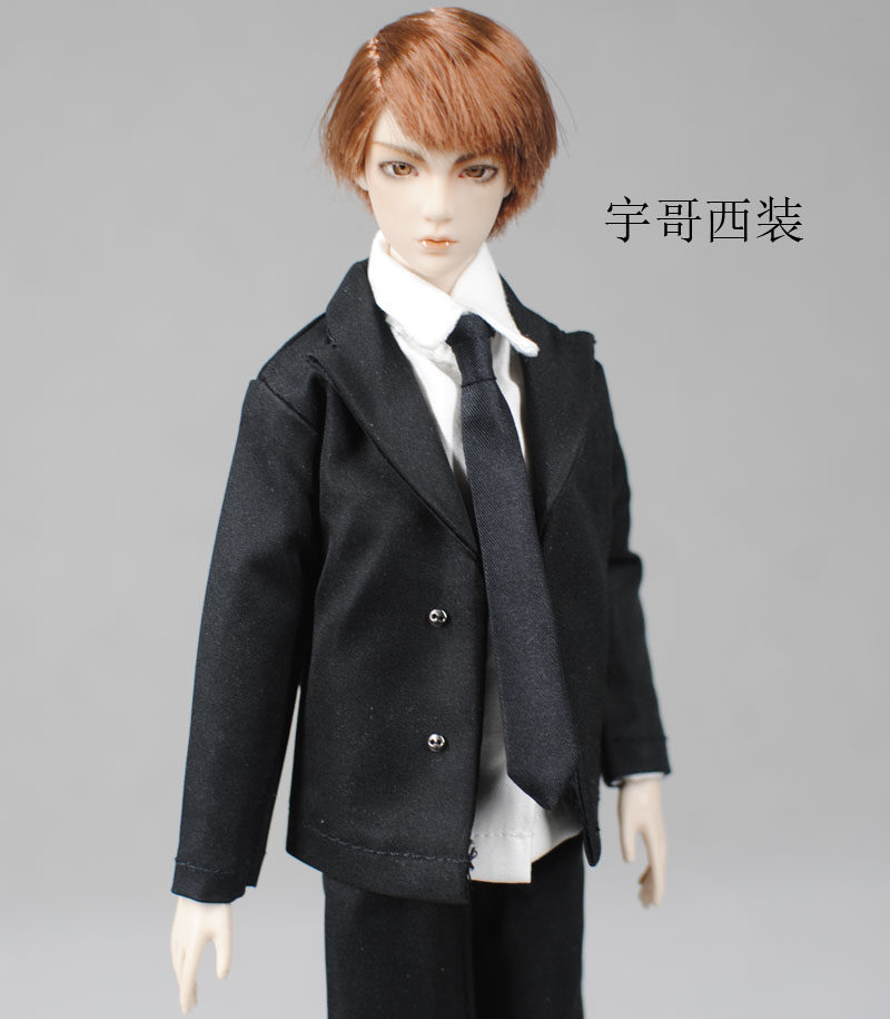 心怡娃娃 6分宇哥男 西装王子男友 momoko男子图鉴 西服四件套