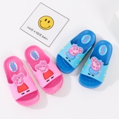 儿童卡通室内家居拖鞋 宝宝防滑婴儿洗澡浴室一字拖舒适外穿沙滩鞋