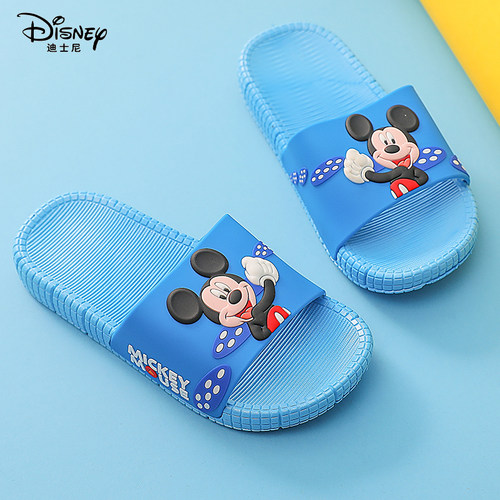 迪士尼儿童拖鞋夏季新款米奇卡通