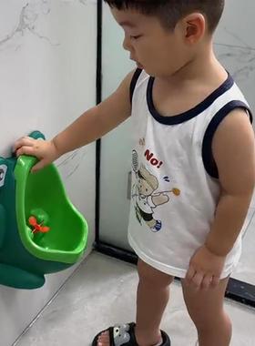男孩小便器站立式坐便器尿盆挂墙小便池尿壶便斗儿童专用便携大号