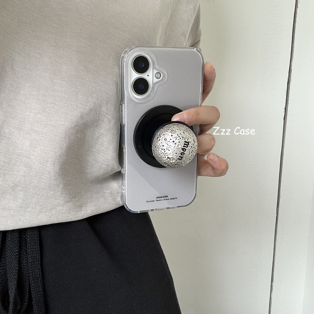 高级灰磁吸星球支架适用于iPhone16Promax手机壳15Pro苹果14保护套情侣款13