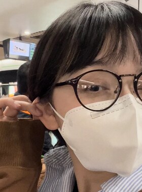 复古圆形TR90近视眼镜男女网红款时尚街拍素颜神器黑色框架有度数