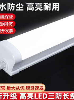 加厚款 LED三防灯冷库专用防水灯食品厂车间防潮灯IP65防护等级